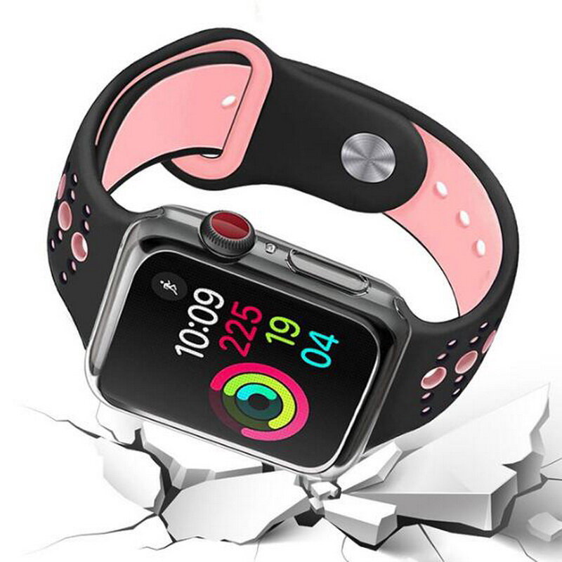 Tpu Zachte Horloge Case Cover Voor Apple Horloge Iwatch Serie 4 Generatie 40 Mm 44 Mm Ultra Slim Protector Silicon case Transparant