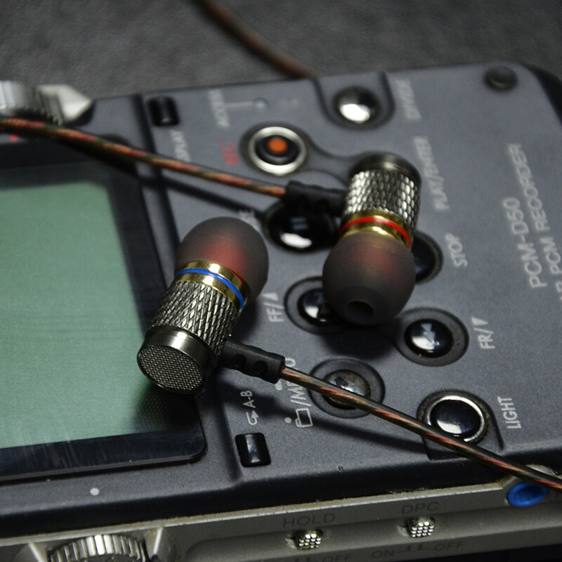 QKZ DM6 auricolari appassionati bass In-Ear auricolare forgiatura In rame 7MM shock microfono antirumore qualità del suono fone de ouvido