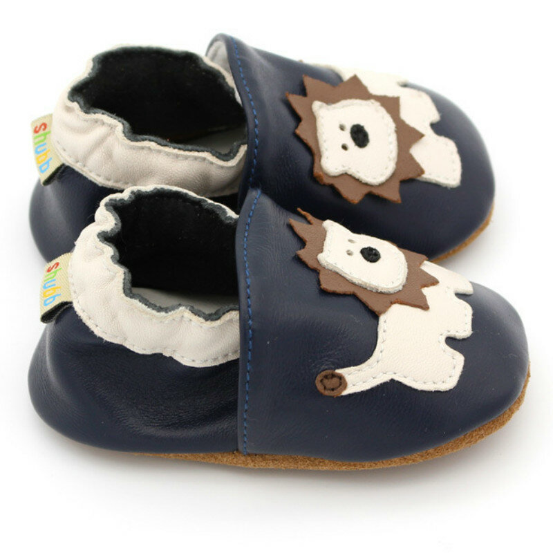 Chaussures de premiers pas pour bébés garçons et filles, en cuir véritable, à semelle souple, faites à la main, pour nouveaux-nés