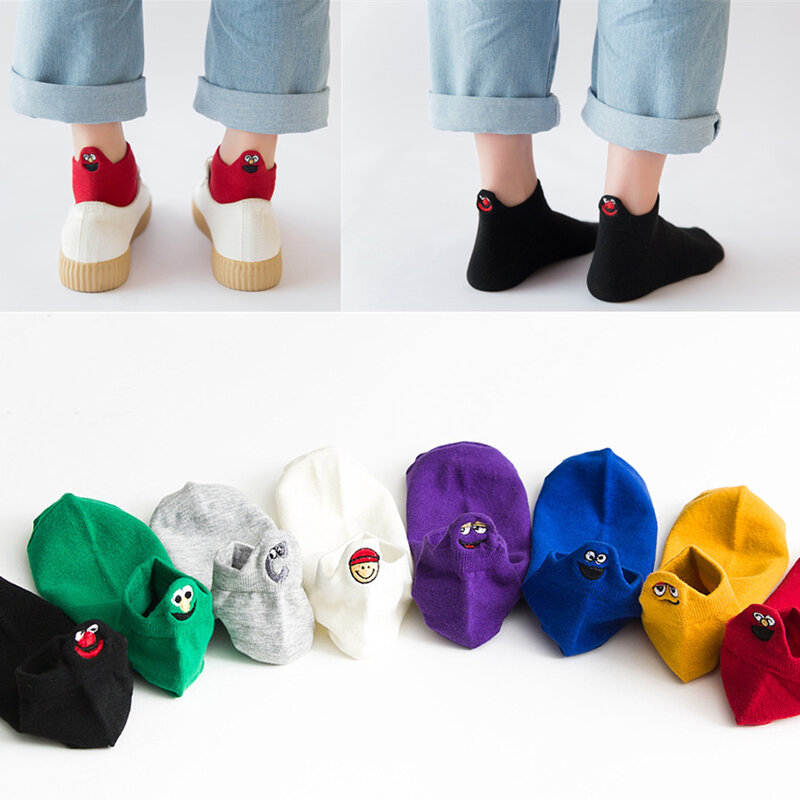 Neue Kurze Socken Weibliche Japanische Nachahmung Tuch Standard Weibliche Socken Baumwolle Damen Boot Socken Wilde Weibliche Boot Socken