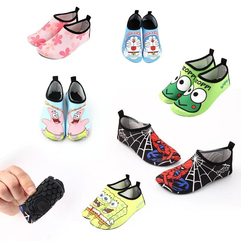 Children beach shoes Unisex boys girls aqua shoes water surfing casual swim socks shoes outdoor sports barefoot skin care shoes