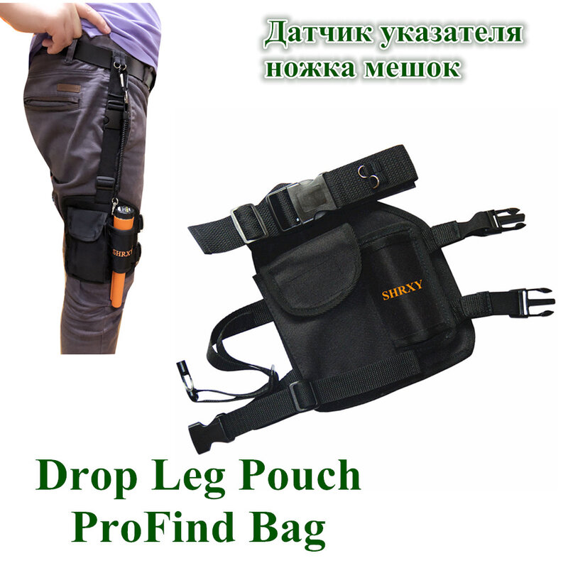 Metal Detector Pointer Drop Leg Pouch Bag e Coldre, Ponteiros Xp, ProFind Multifunções Leg Tools Pack