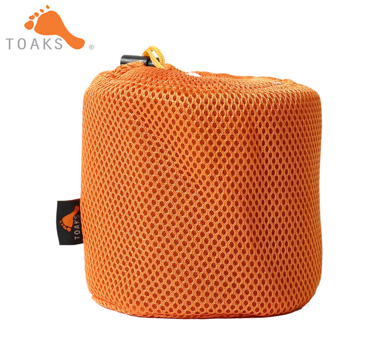 TOAKS Reinem Titan TOPF-1100 Tasse Ultraleicht Outdoor Camping Becher mit Deckel und Faltbare Griff Wandern Geschirr 1100ml 136g