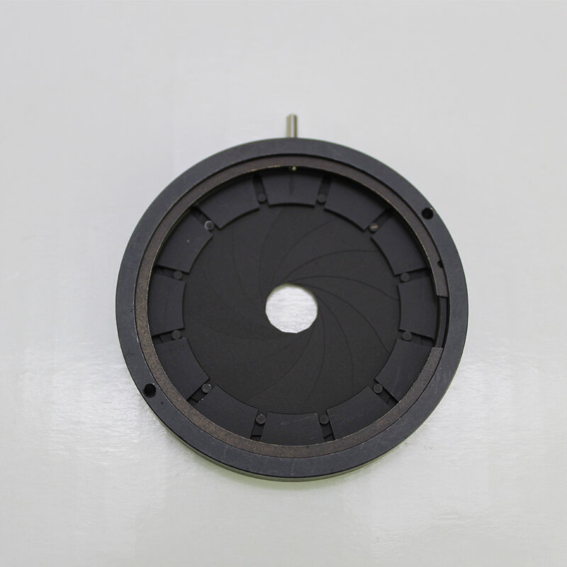 Neue 1,5-33mm Einstellbare Metall Iris Membran Blende Kondensator Digital Kamera Mikroskop Adapter Licht Regler