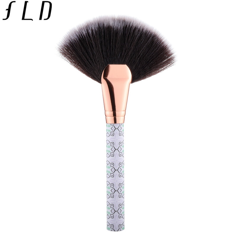 FLD Makeup Brushes Set Blush Powder Eye shadow Eyeliner High Quality Brush Bohemia Fan Face Professional Single Brush