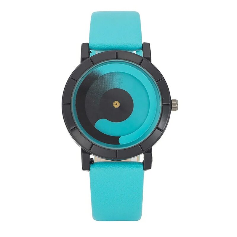 Zegarek Unisex nowy Design zegarek damski fajny unikatowy wskaźnik wielokolorowy pasek damski zegarek kwarcowy zegar Saat relogio femino * A