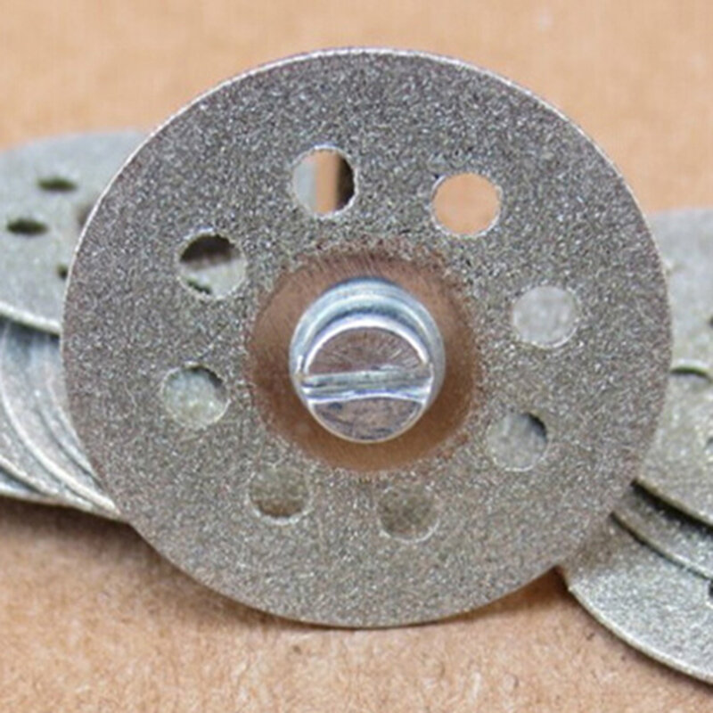 Disques de coupe en diamant, 22mm, 10 pièces, outil pour couper la pierre, disques abrasifs, accessoires d'outil rotatif dremel