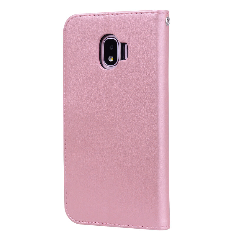 Flip Leather Phone Case For Samsung J2 2018 Flower Wallet Bag Cover Cases For Samsung Galaxy J2 Pro 2018 J250F J250 SM-J250F