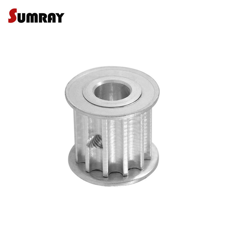 SUMRAY 5M 10T Timing Pulley  5/6/6.35/7mm Synchronous Pulley Wheel 16/21mm Belt Width 5M CNC Belt Pulley for 3D Printer
