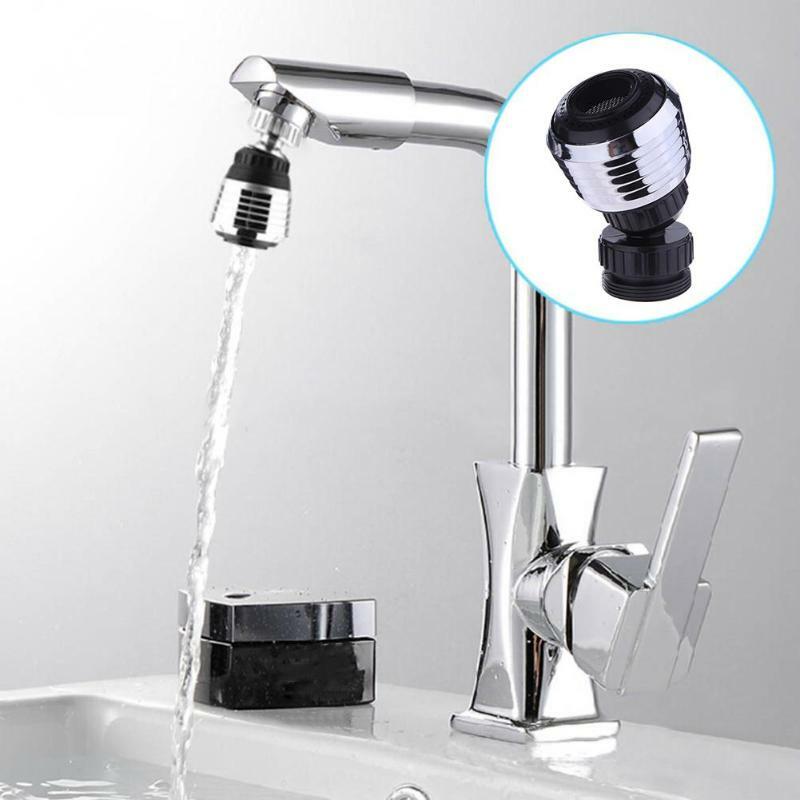 Universal torneira de plástico bico 360 rotativo torneira da cozinha cabeça chuveiro filtro economizador fluxo água torneira puxar para fora do banheiro