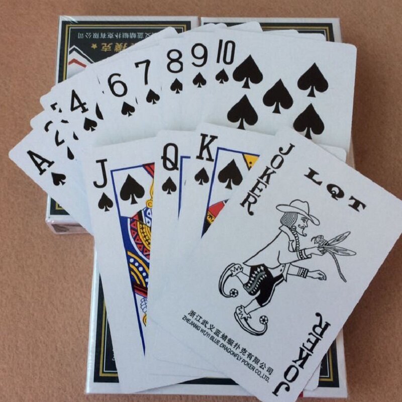 Set da Poker Carte Da Gioco Impermeabile Boardgame Baralho Cartas Giochi di Carte Cartas De Poker carta da gioco Carte Da Poker Juegos De Cartas