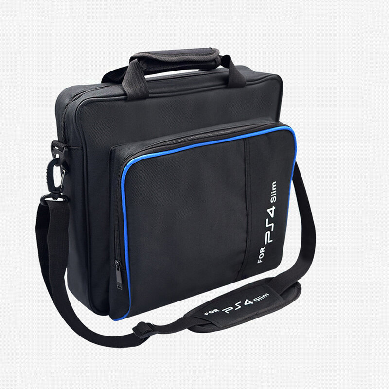 Per PS4 / PS4 Pro Slim Game Sytem Bag dimensioni originali per PlayStation 4 Console proteggi borsa a tracolla borsa borsa in tela