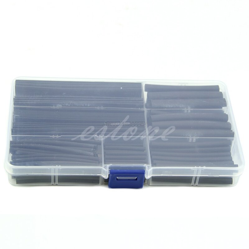 150pcs 2:1 Halogen-Free Heat Shrink Wrap Sleeves Tubing Tube Sleeving Wire Cable Dropship