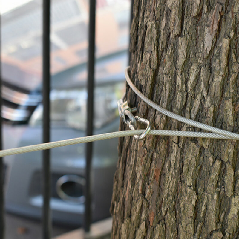 Diâmetro 4 MM cabo de aço corda de fio de aço inoxidável fio de aço inoxidável pacote com acessórios frete grátis
