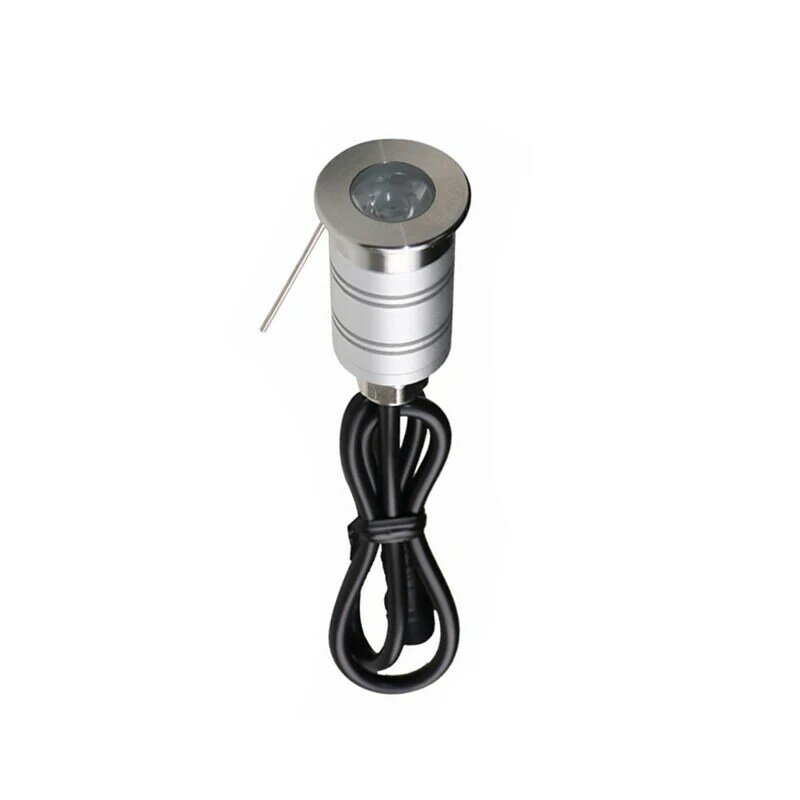 3000K 12V 1W Mini LED Grond Lamp 120 Stralingshoek Outdoor Waterdichte Ondergrondse Landschap Tiny Verlichting