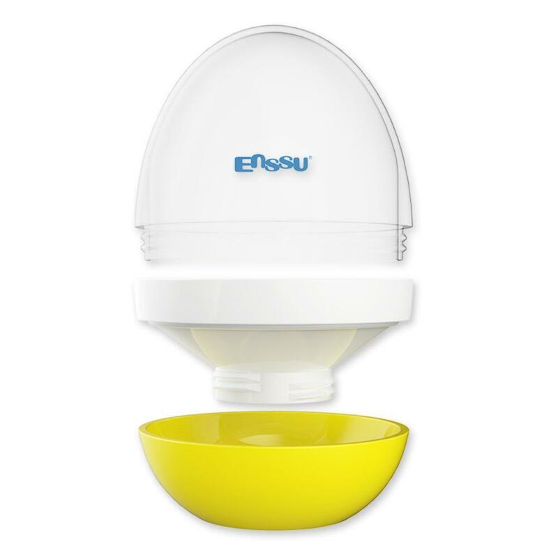 Enssu 1 Pc ポータブルベビーミルクパウダーの新しい旅行ディスペンサー食品保存容器送り牛乳パウダーボックス