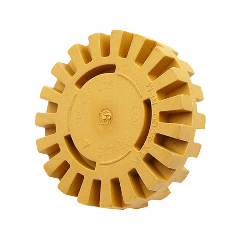 1/4" Shank Rubber Eraser Wheel Polishing Wheel Decal Remover Quick Polishing Removal Tool For Car Stickers And Decals