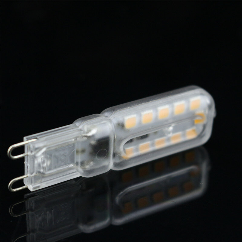 Bombilla LED para lámpara halógena, reemplazo de 30/40W, G9, 14LED, 22LED, 32LED, CA 220V, 230V, 240V, G9, SMD 2835