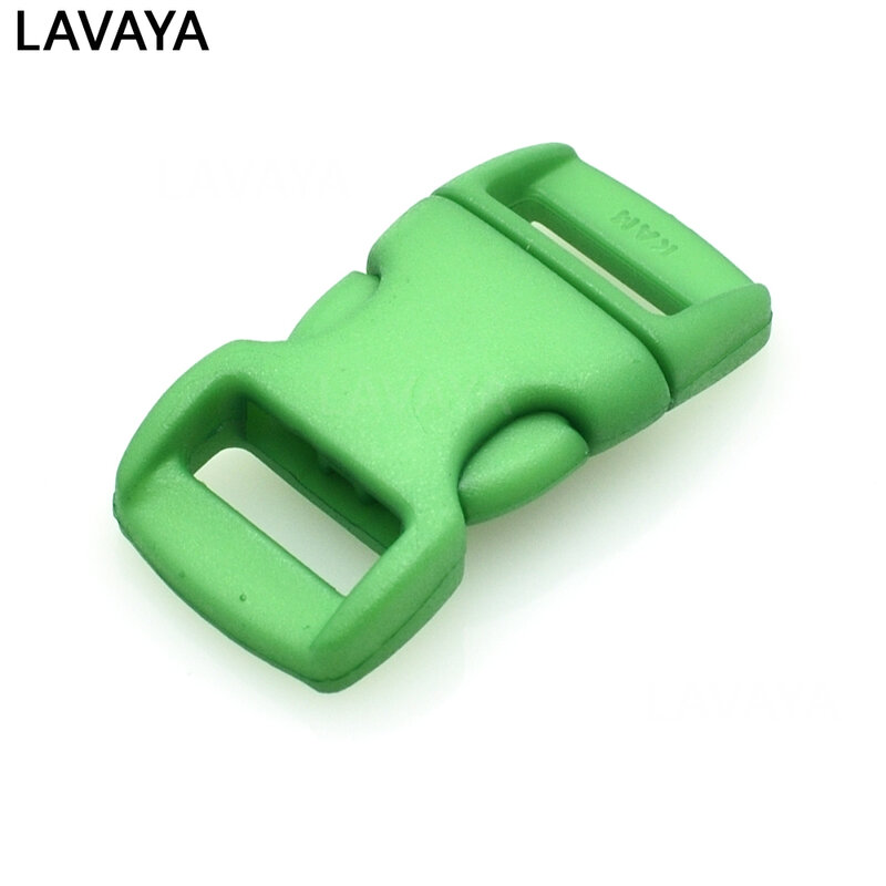 1pcs/pack 3/8"(10mm) Colorful Contoured Side Release Mini Buckles For Paracord Bracelet