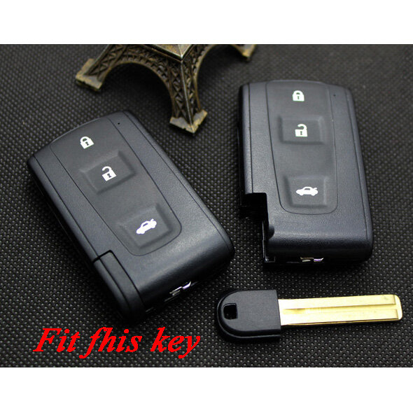 ยางซิลิโคน Key Fob Cover สติกเกอร์ซ่อมปกป้องผิวสำหรับ TOYOTA Prius Crown Avensis Verso สมาร์ท Keyless อุปกรณ์เสริม