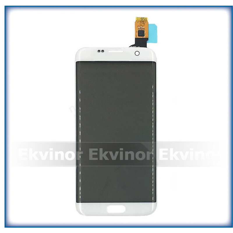 Запасные части 5,5 ''высокое качество для Samsung Galaxy S7 Edge G9350 G935 G935F сенсорный экран дигитайзер сенсор стеклянная панель