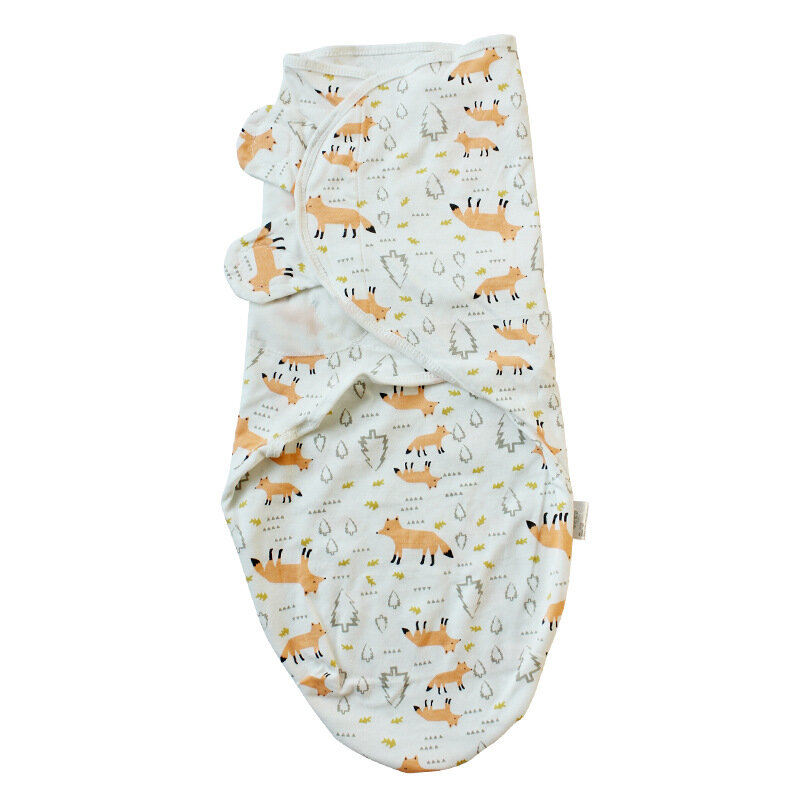 ทารกแรกเกิด Swaddle Wrap Cotton Swaddling ทารกซองจดหมาย 3pcs เด็กรับผ้าห่ม Soft Sleep Bag Sleepsack สำหรับ 1-4 เดือน