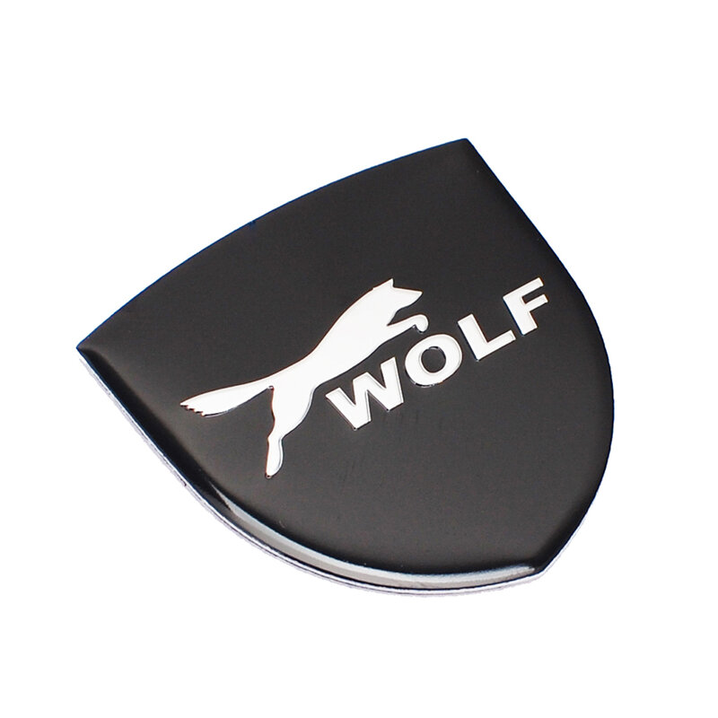 Auto Sticker Wolf Embleem Badge Voor Fiesta Focus 2 3 Ka Mondeo Ranger Mustang GT500 Kuga Ecosport Auto Exterieur Accessoires