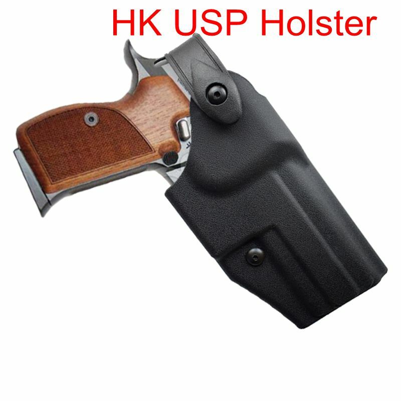 Tactical HK USP Coldre de Cinto Equipamento de Caça Militar Do Exército de Airsoft Holster Mão Direita Coldre de Arma Coldre de Cinto de Pistola