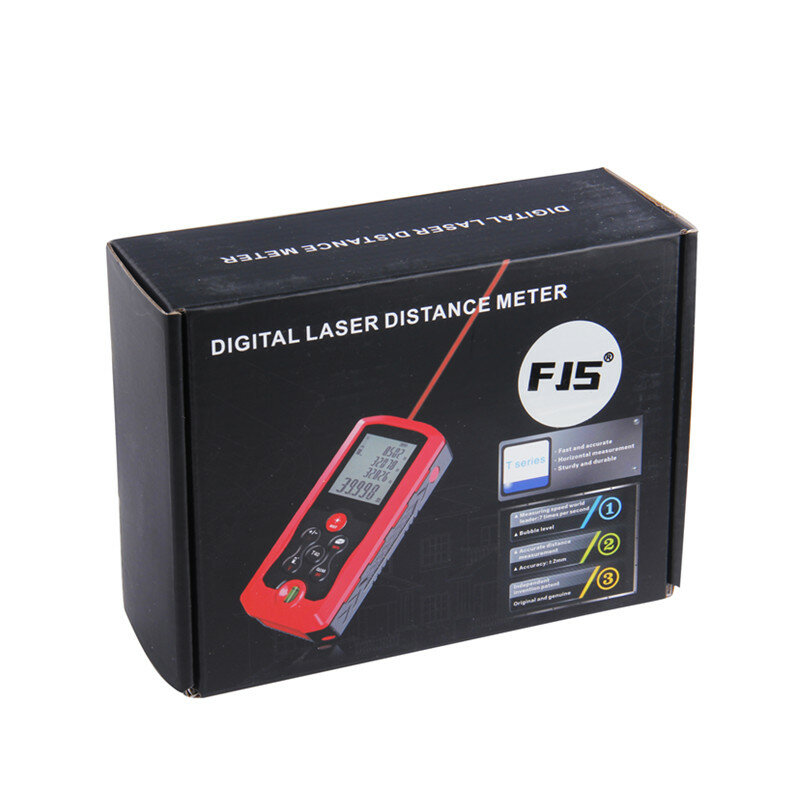 Fjs ip54 للأتربة الرقمية ليزر المسافة متر 0.05-40 متر rangefinder قياس باليد الإلكترونية أدوات