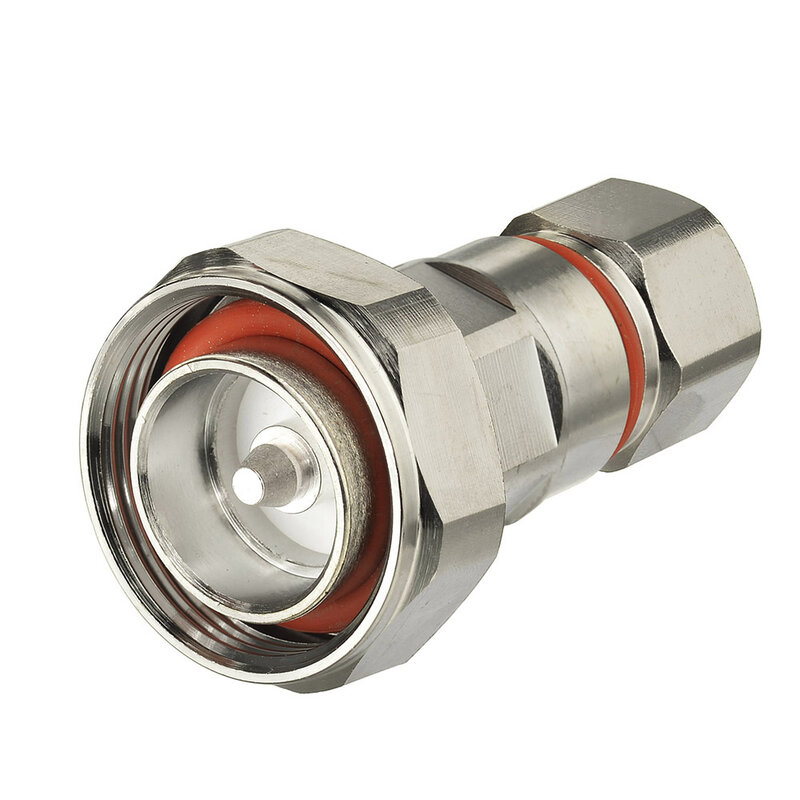 Superbat 7/16 Din Connector Male RF Coaxial Connector for Corrugated Copper 1/2'' Cable