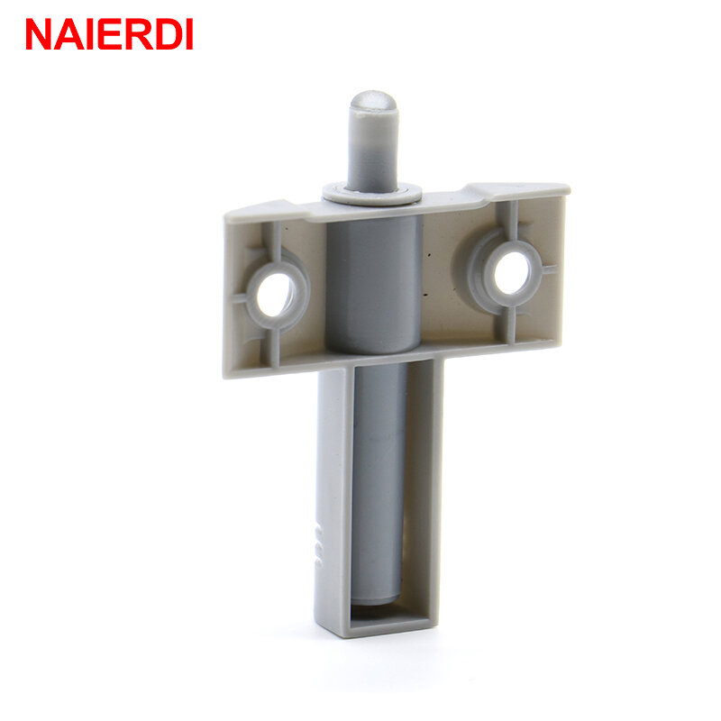 NAIERDI-خطافات باب الخزانة ، مجموعة من 10 قطع ، ممتص صدمات ناعم لخزانة المطبخ مع براغي لتقوية الأثاث