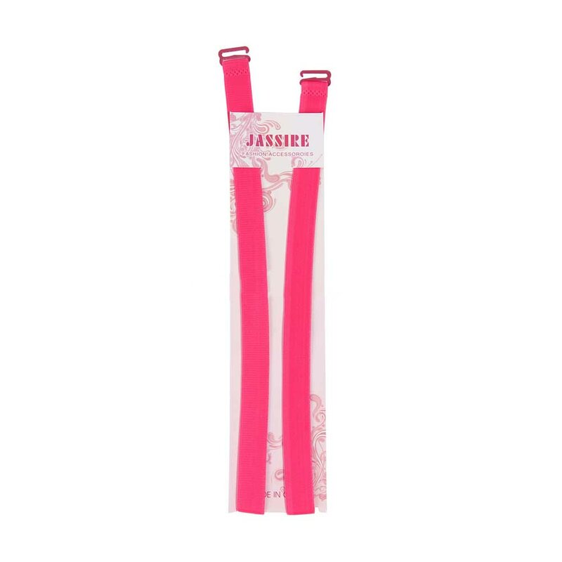 1 paar 1,5 CM Candy Farbe Doppel-Schulter Einstellbare Schultergurt-brustgürtels Elastische Bh-träger NYZ Shop
