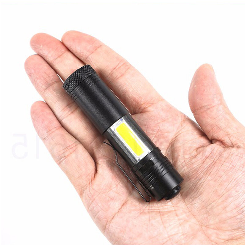 Lanterna led ultra brilhante xpe uextra, mini lanterna portátil para caneta