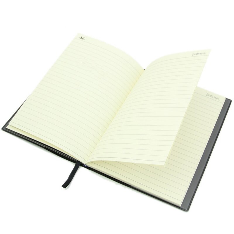 Bloc de notas de la muerte con temática de Anime, cuaderno de Cosplay de moda encantadora, gran diario de escritura escolar, 20,5 cm x 14,5 cm