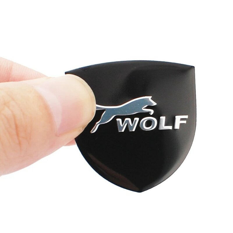 Auto Sticker Wolf Embleem Badge Voor Fiesta Focus 2 3 Ka Mondeo Ranger Mustang GT500 Kuga Ecosport Auto Exterieur Accessoires