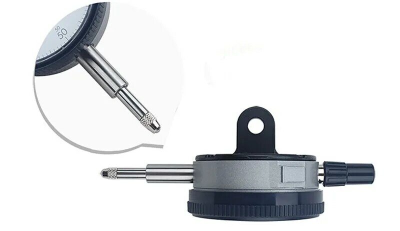 Indicador de Dial Mitutoyo CMM 2046S, indicador de Dial de 0,01mm X 10mm, 0-100, parte trasera de orejeta, serie 2, mesa de palanca de vástago de 8mm
