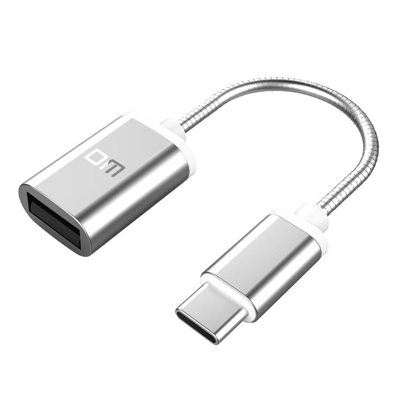 Adaptador USB tipo C DM a USB 2,0, Cable OTG Thunderbolt 3 para Macbook pro Air, Samsung S10, S9