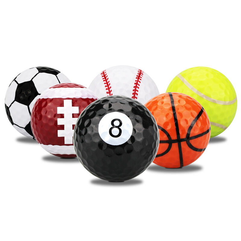 1 Pcs Golf Practice Ball Multicolors Golf Balls Drop Ship
