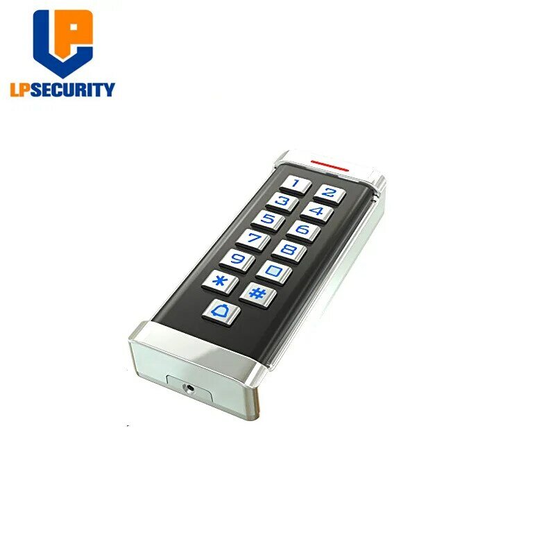 Garage Standalone Access Control Keypad IP68 Backlight Key Zinc Alloy W26 Output H1 H2