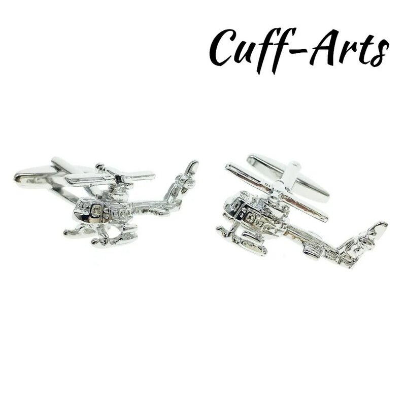 Cufflinks for Men Helicopter Cufflinks Mens Cuff Jewelry Mens Gifts Vintage Cufflinks Gemelos  by Cuffarts C10317