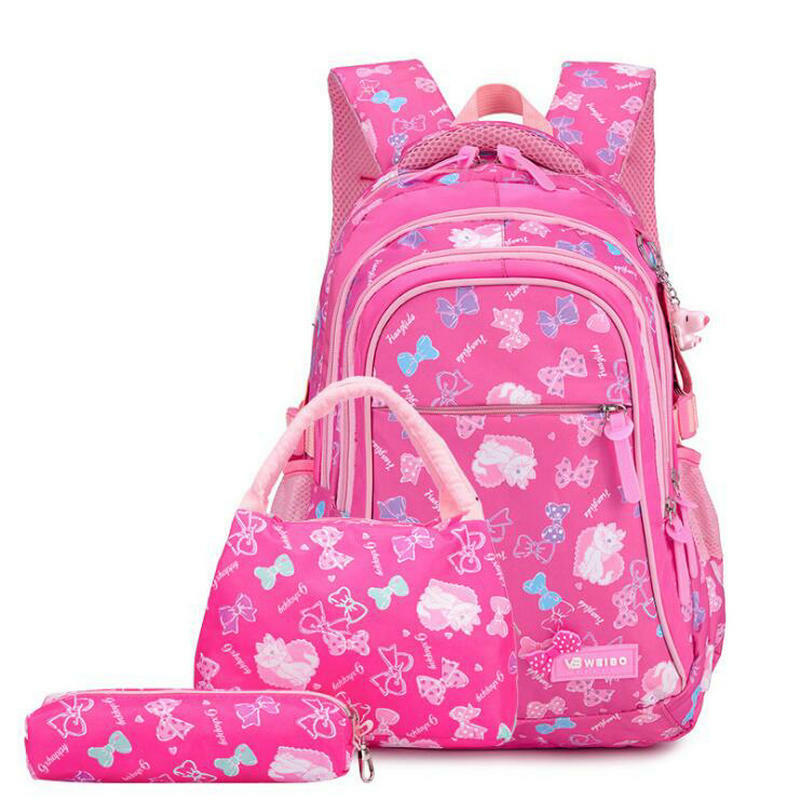 Детские рюкзаки для девочек-подростков, легкие водонепроницаемые школьные ранцы для ортопедии для мальчиков