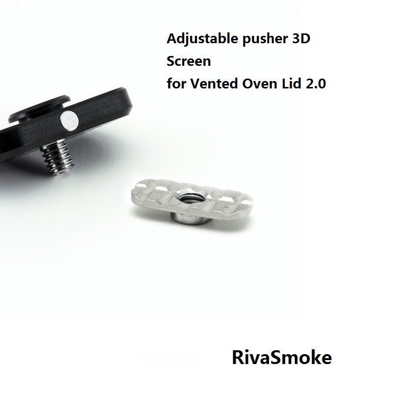 Geventileerde Oven Deksel 2.0 En Pusher Bundel Verstelbare Pusher 3D Screen Oven Mondstuk Voor PAX2 Damp Pax 2 & PAX3 damp Pax 3