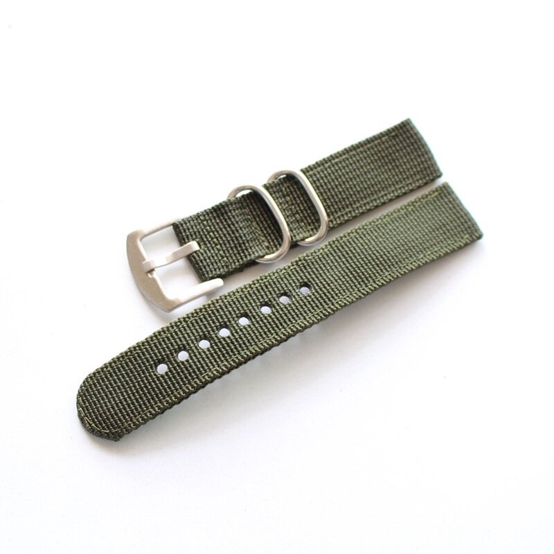 Correas de reloj de tela de nailon para exteriores, accesorios de correa de la otan, 18mm, 20mm, 22mm, 24mm