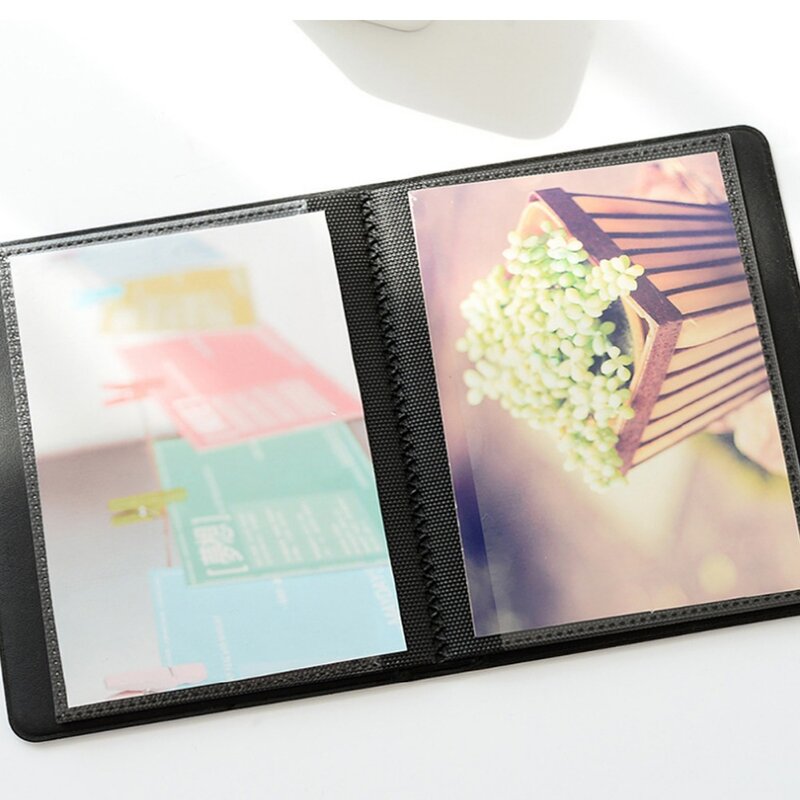 Mini álbum de fotos con 32 bolsillos, Serie estrellada de colores para Fuji Instax, ancho de 5 pulgadas/ancho, película 300 210