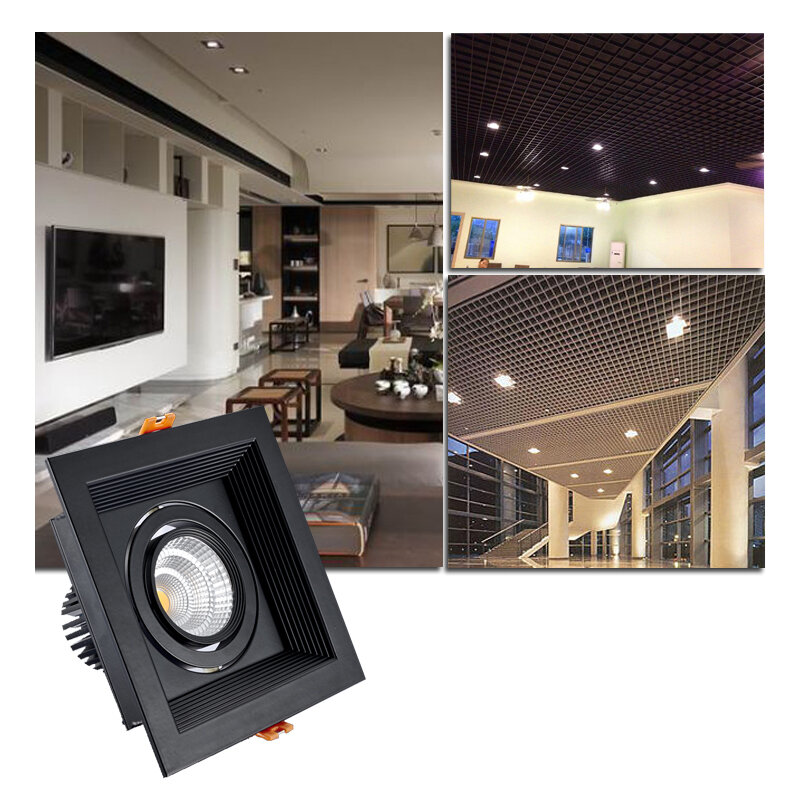 Super Bright Recessed Led Downlight COB Spot Light 5W 7W 10W  led Ceiling Downlight Indoor Lighting For Bedroom living room
