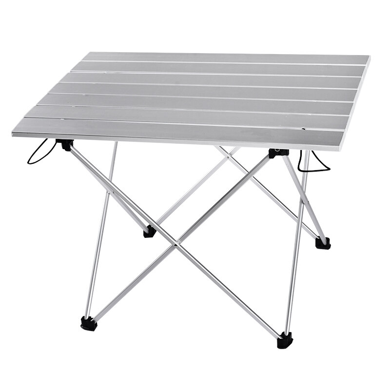 캠핑 테이블 휴대용 야외 알루미늄 접는 테이블 바베큐 캠핑 테이블 피크닉 접는 테이블 캔디 라이트 컬러 책상 S L 크기