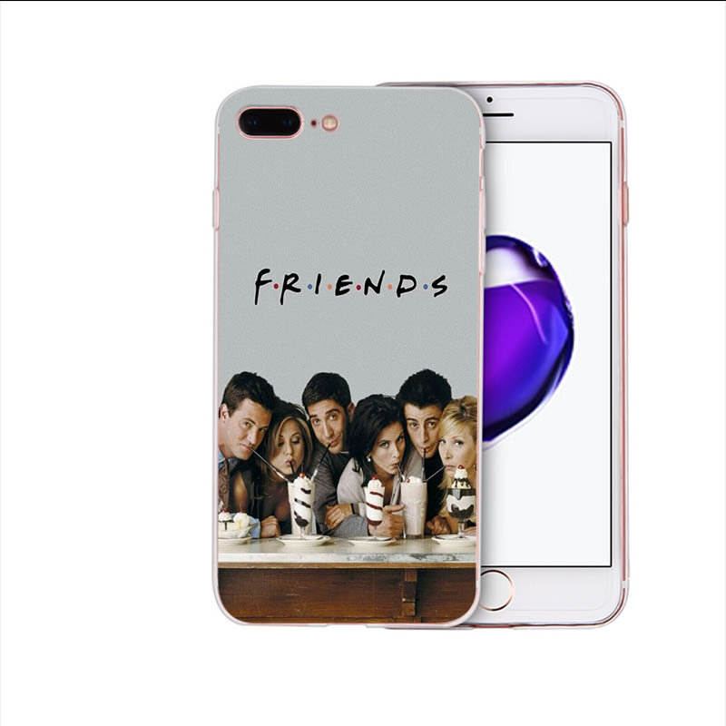 Soft Phone Case For iPhone 7Plus 8 X 6 6S Plus 5 5S SE XS MAX XR Friends TV Show Funny Central Perk Park TPU Cover Coque Fundas