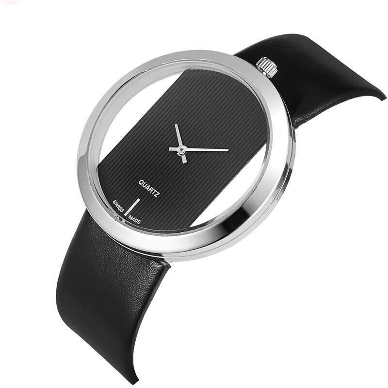 Luxe Merk Lederen Quartz Horloge Mannen Vrouwen Dames Mode Armband Polshorloge Horloges Klok Relogio Masculino Feminino