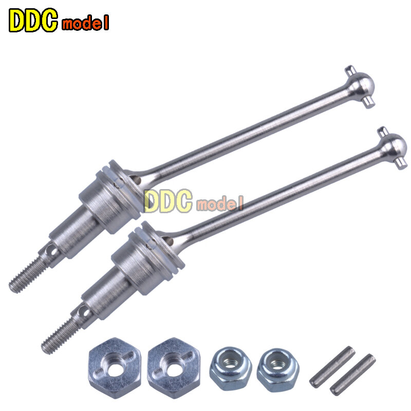 HBX1/18  18859 18858 1886 18857 Drive Shaft Metal Universal Joint Transmission Axle Dogbone for 1:18 RC Cars Upgrade Parts5