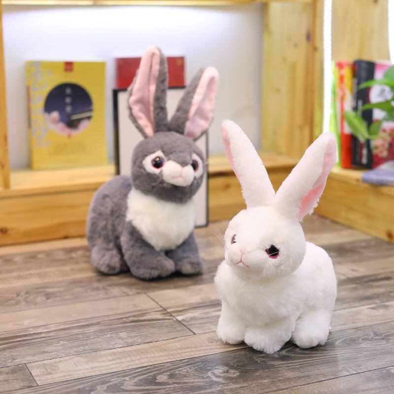 Conejo pequeño encantador, conejo blanco, actividades de boda, regalos para niños, juguetes de peluche